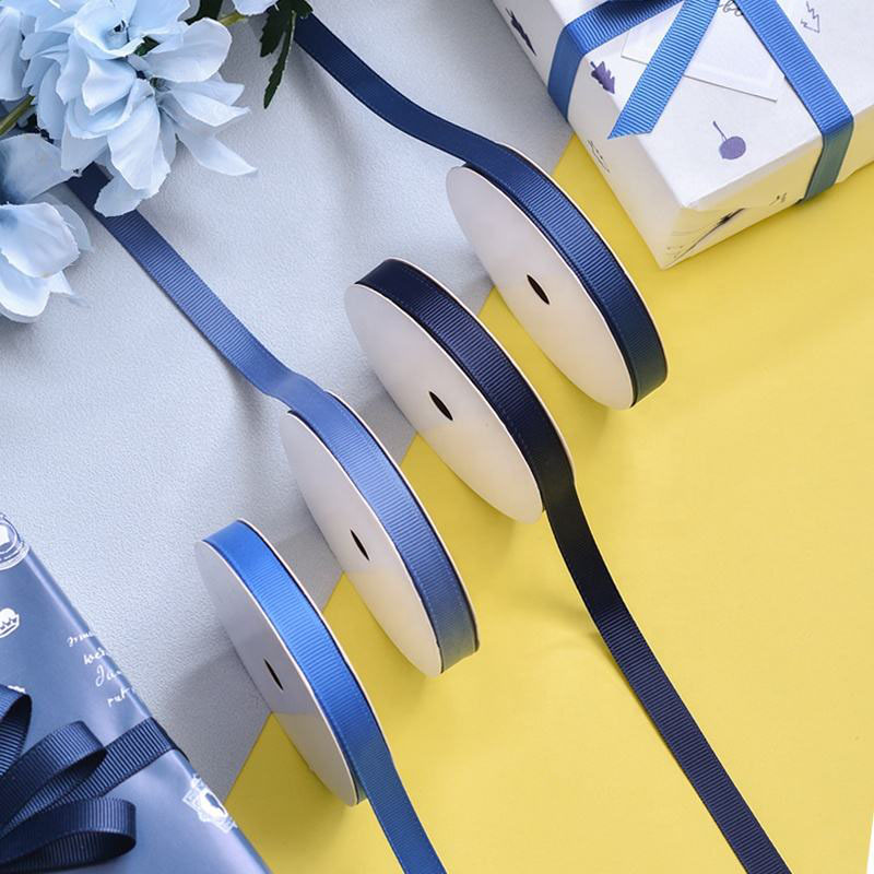 Grosgrain Ribbons 2 Solid color polyester lace trimming grosgrain ribbon