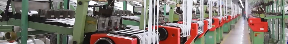 Ribbon dyeing line at Meedee factory Xiamen