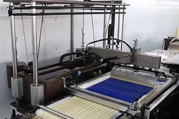 Ribbon manufacturing lines at the Meedee factory