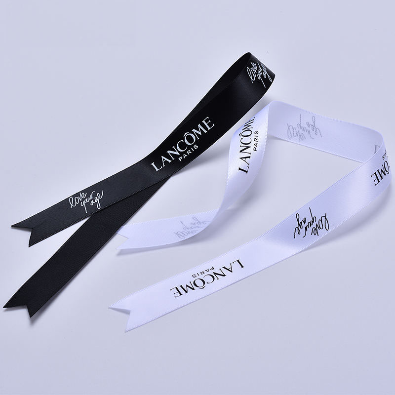 Double face rhombus fancy satin ribbon
