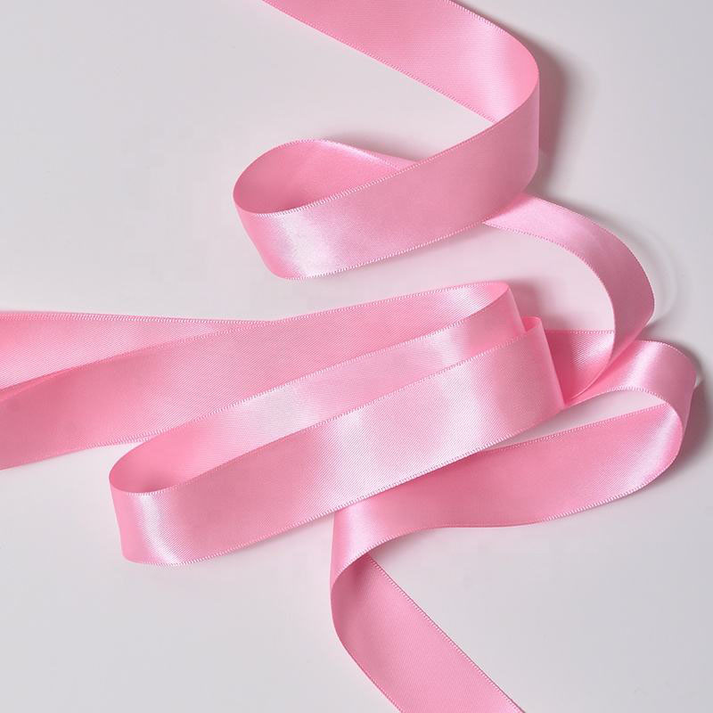 Polyester 3/8 inch 9mm satin ribbon for packing