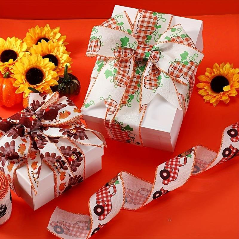Festival Ribbons 4 Jute faux woven christmas ribbon roll