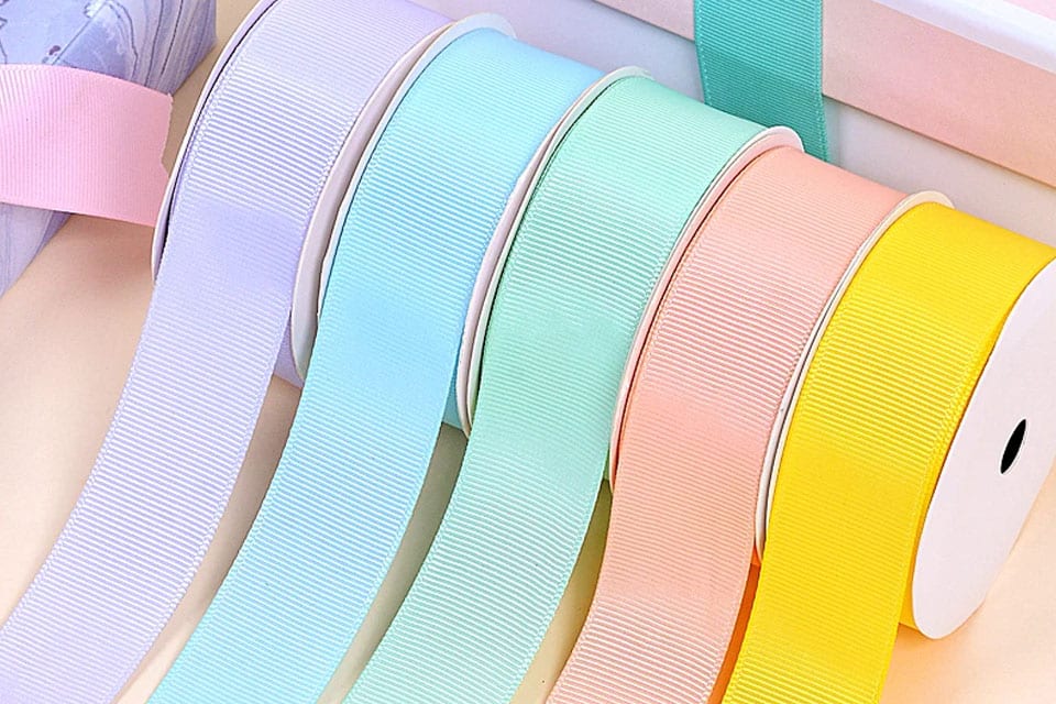 Grosgrain ribbon hair bows and accessories